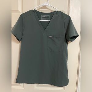 FIGS Catarina Scrub Top in Bonsai